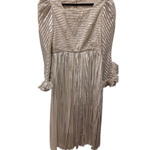KAY KIPPS VINTAGE SILVER  DRESS